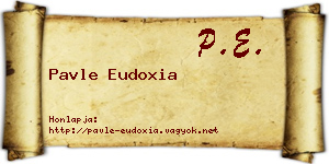 Pavle Eudoxia névjegykártya